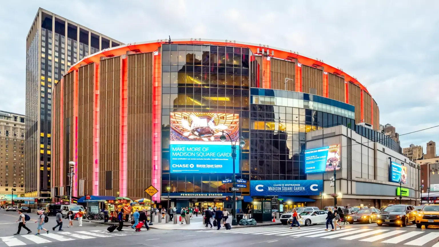 MSG is suing WIRED over LGBTQ+ database claims Madison Square Garden external shot