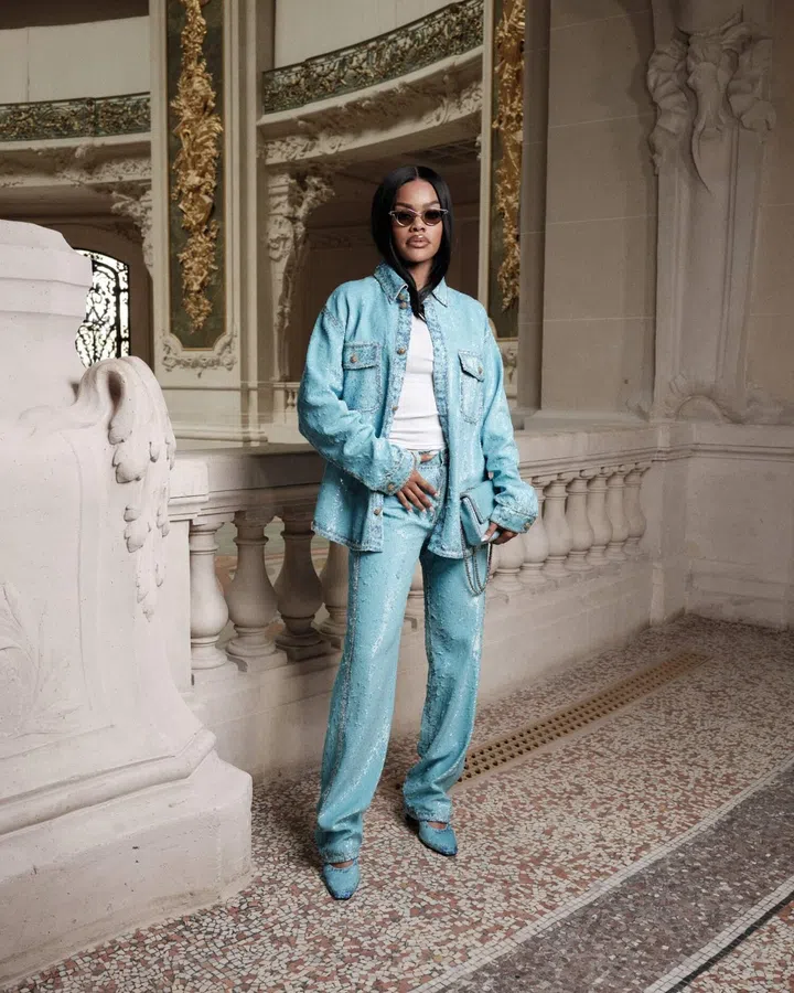Teyana Taylor at Chanel Fall Winter 2026 Haute Couture show
