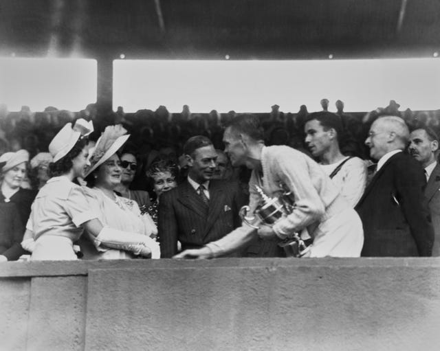 Jack Kramer Wins Wimbledon, 1947 Jack Kramer Wins Wimbledon, 1947