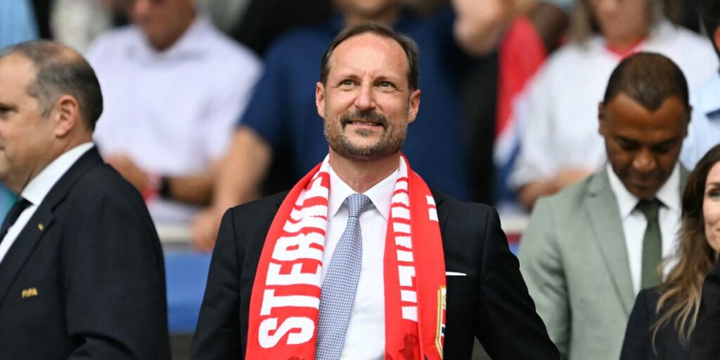 Norway’s Crown Prince Haakon Attends the World Cup Quarterfinals Norway’s Crown Prince Haakon Attends the World Cup Quarterfinals
