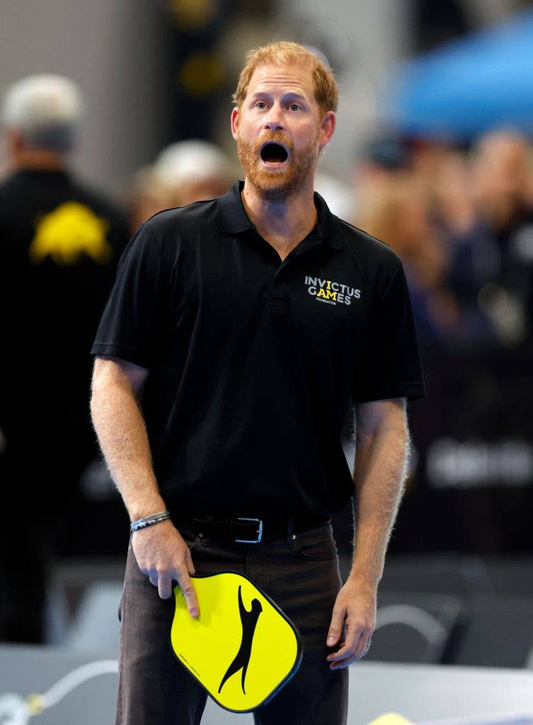 prince harry pickleball