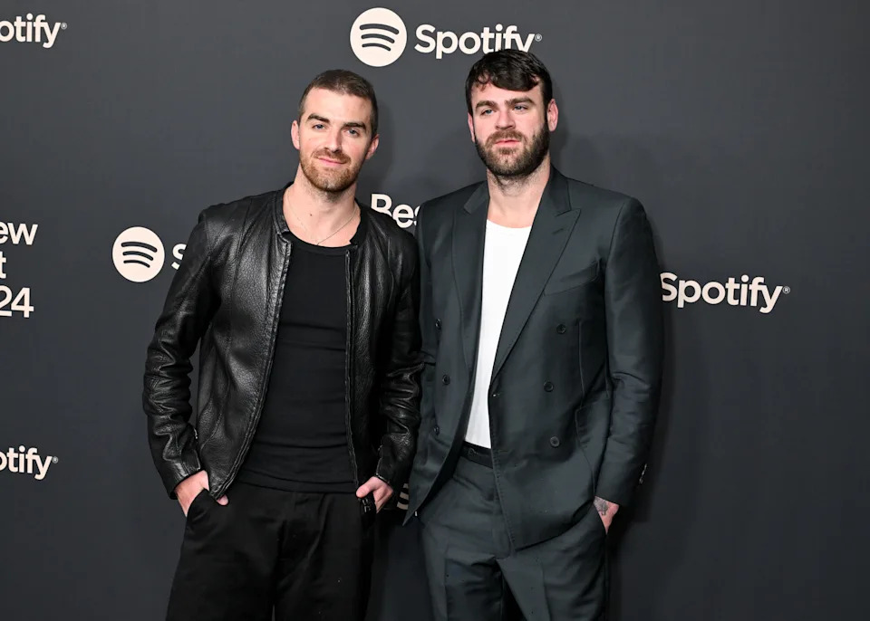 Andrew Taggart and Alex Pall of The Chainsmokers