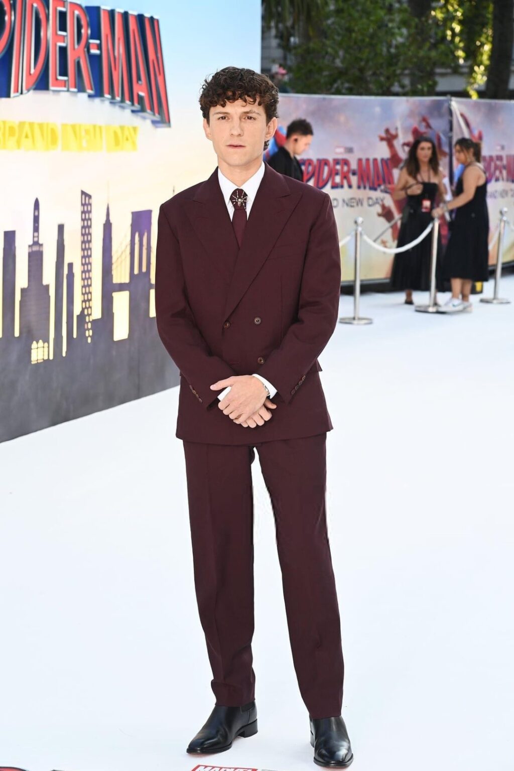 Tom Holland at the premiere of "Spider-Man: Brand New Day" in London (July 29, 2026)