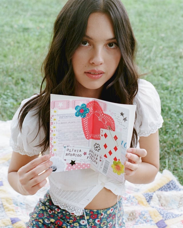 Olivia Rodrigo has collaborated with 10 women-owned Etsy shops to co-design exclusive handmade collections of merch for the Daisy Chain Fields Festival