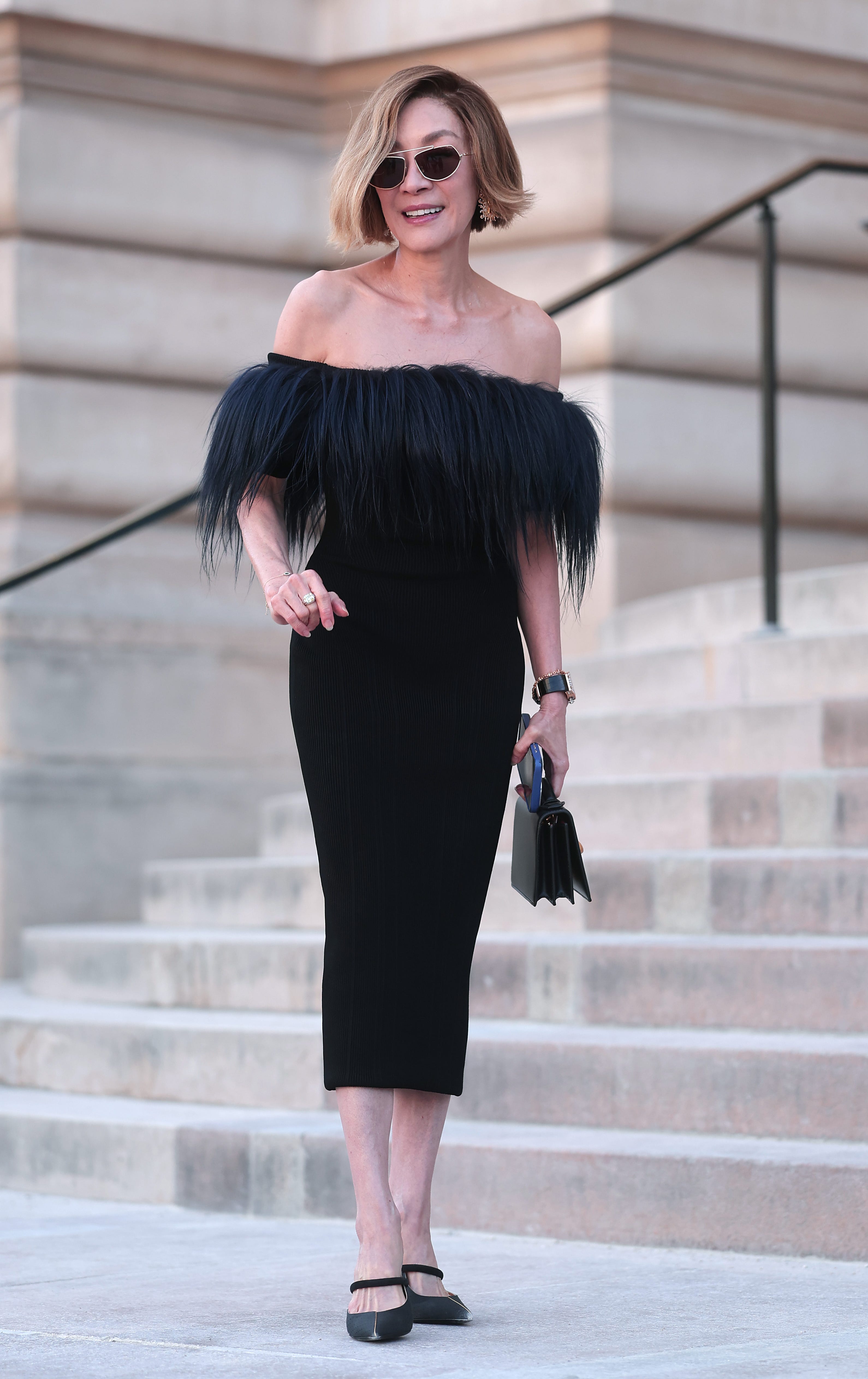 Schiaparelli - Outside Arrivals - Paris Fashion Week - Haute Couture Fall/Winter 2026/2027