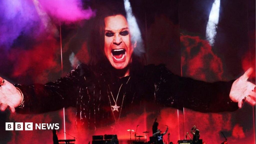 Ozzy Day: Times and events for Prince of Darkness celebrations Two young women surrounded by studio lights and tripods selling eyelash serums on a live stream