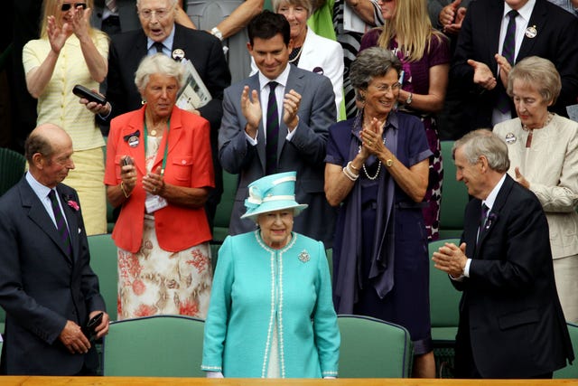 The Queen Attends The All England Tennis Championships At Wimbledon The Queen Attends The All England Tennis Championships At Wimbledon