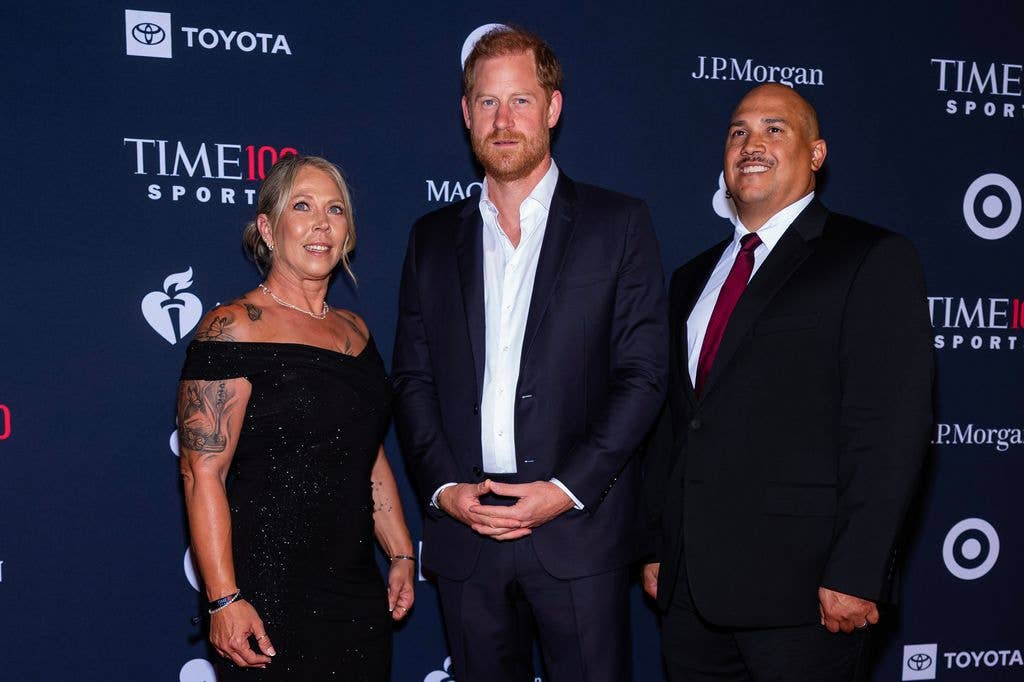 Prince Harry attended the event without Meghan Markle