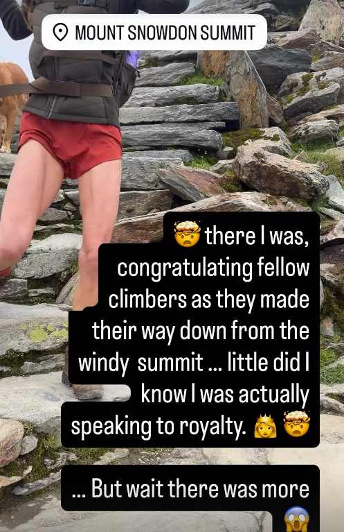 The Princess of Wales revealed a very rare glimpse of her toned legs in hiking shorts