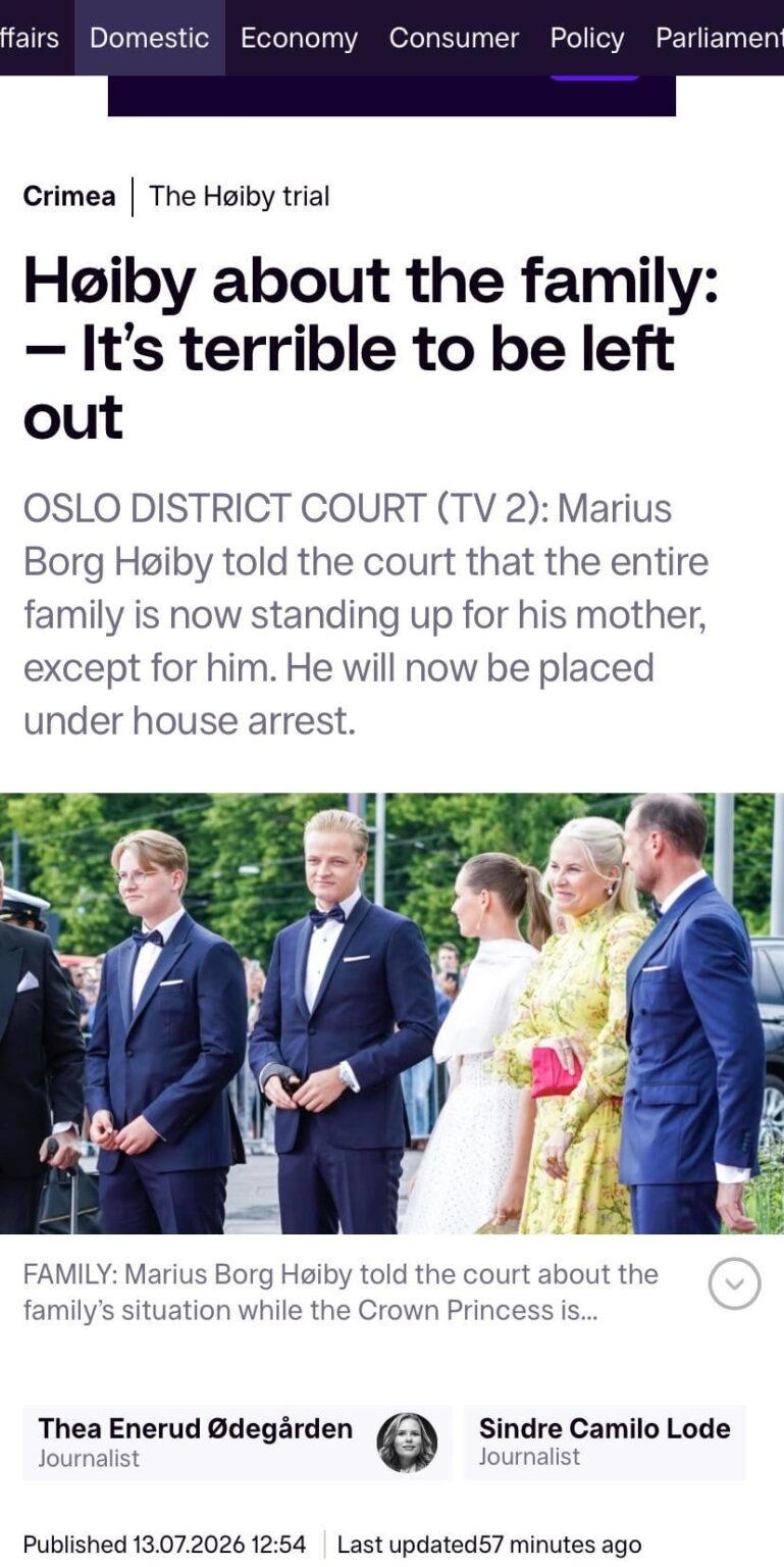 Marius Borg Høiby's detention period is extended by four weeks, but he will be allowed to sit at home with an anklet