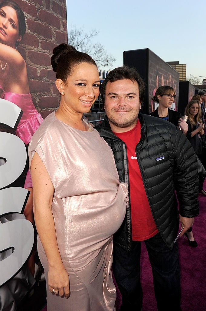 Maya Rudolph and Jack Black in 2011