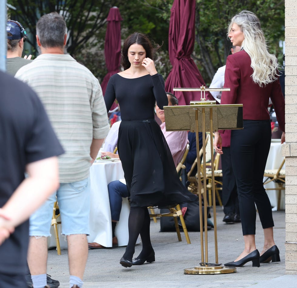 margaret qualley filming possession