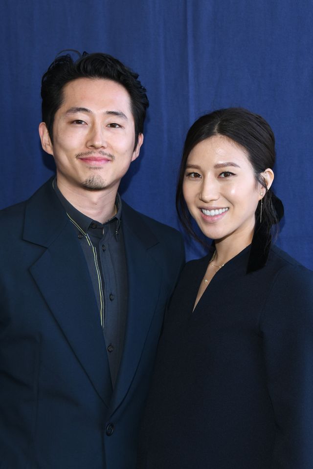 Steven Yeun and Joana Pak at the 2019 Film Independent Spirit Awards on February 23, 2019 in Santa Monica.Credit: Araya Doheny/Getty Images