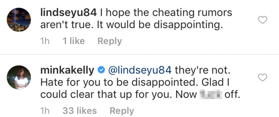 Comment thread expressing concern over rumors and providing reassurance.