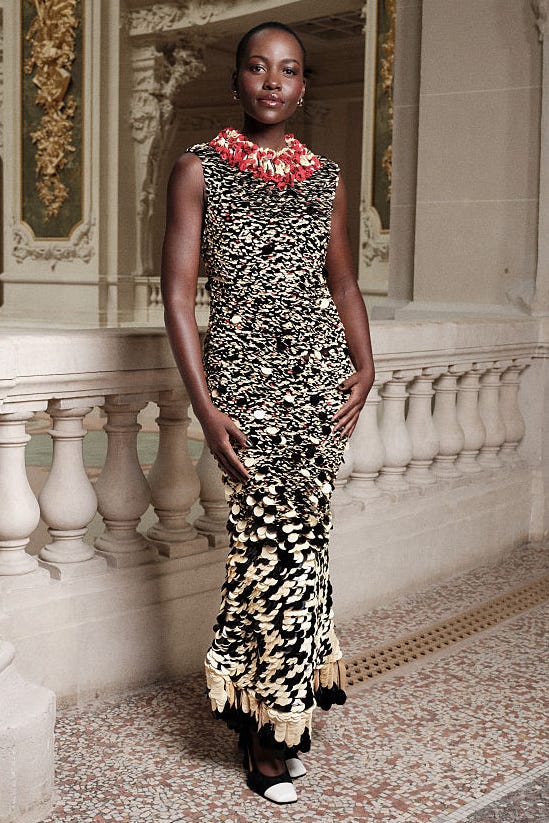 chanel photocall paris fashion week haute couture fall/winter 2026/2027