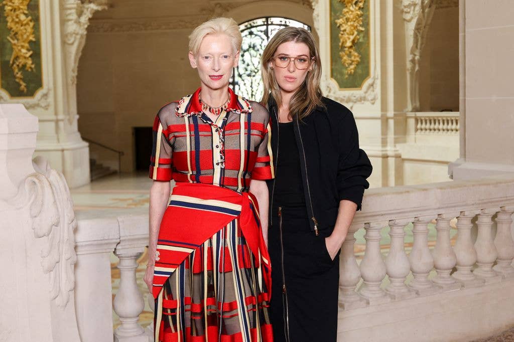 Tilda Swinton was joined by her daughter Honor Swinton Byrne at the Chanel Haute Couture Fall/Winter 2026/2027 show as part of Paris Fashion Week 