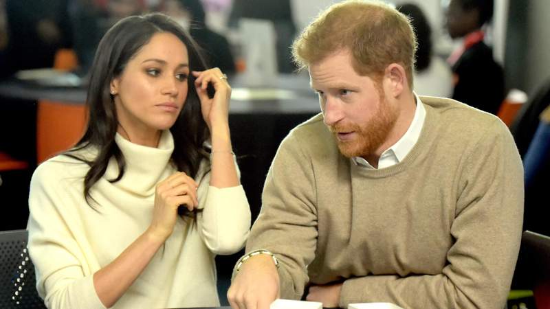 Meghan Markle and Prince Harry visit Millennium Point in Birmingham City in 2018. By: Tim Harley-Easthope/MEGA