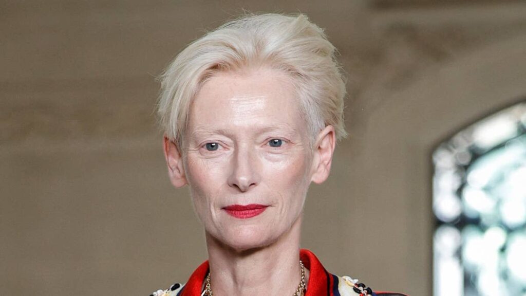 Tilda Swinton makes rare appearance with lookalike famous daughter at Couture Week in Paris
