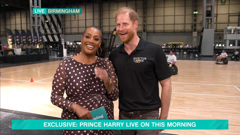 Alison Hammond, Prince Harry This Morning alison hammond, prince harry this morning