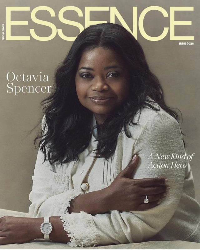 Octavia Spencer featured on the cover of Essence for the premiere of Ride or Die on July 16, 2026.
