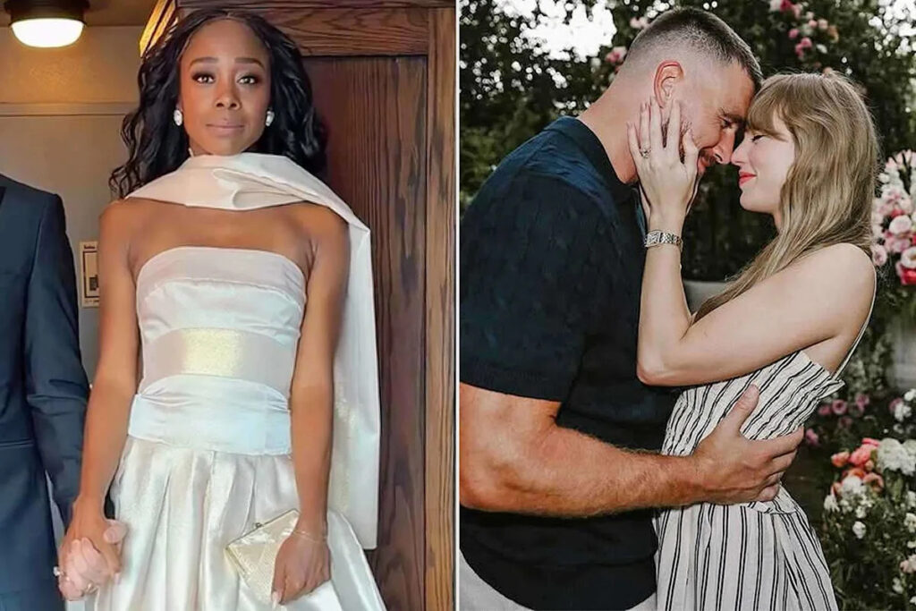 Husband of Taylor Swift’s Backup Dancer Shuts Down Critics Saying She Wore a White Dress to Singer’s Wedding Husband of Taylor Swift’s Backup Dancer Shuts Down Critics Saying She Wore a White Dress to Singer’s Wedding