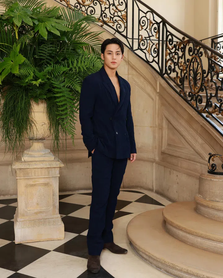 Dior Fall Winter 2026 2027 Haute Couture celebrities - Mingyu Seventeen