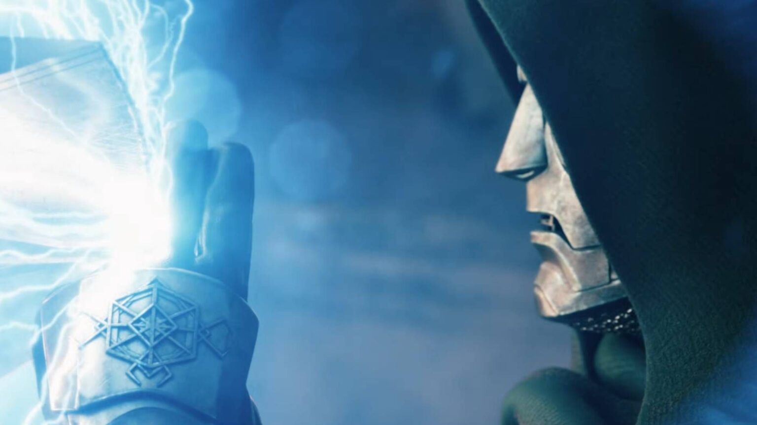 Robert Downey Jr. as Doctor Doom in Avengers: Doomsday