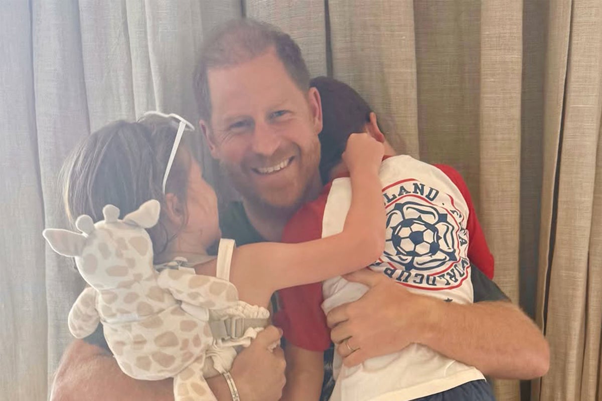 Archie, seven, and Lilibet, five, last saw their grandfather in person during Queen Elizabeth II’s Platinum Jubilee celebrations in 2022 (Instagram/@meghan)