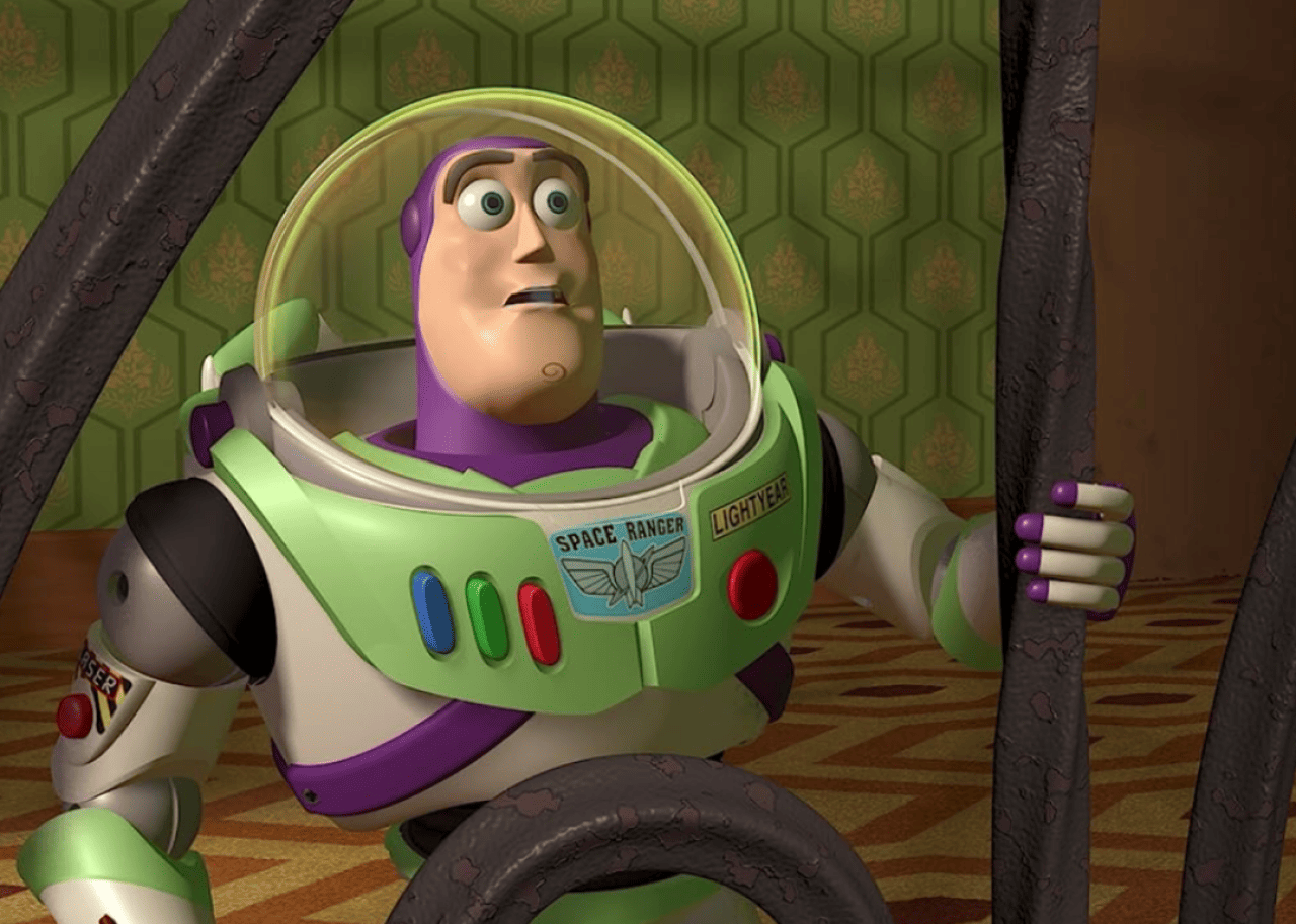 Tim Allen in ‘Toy Story’. - 