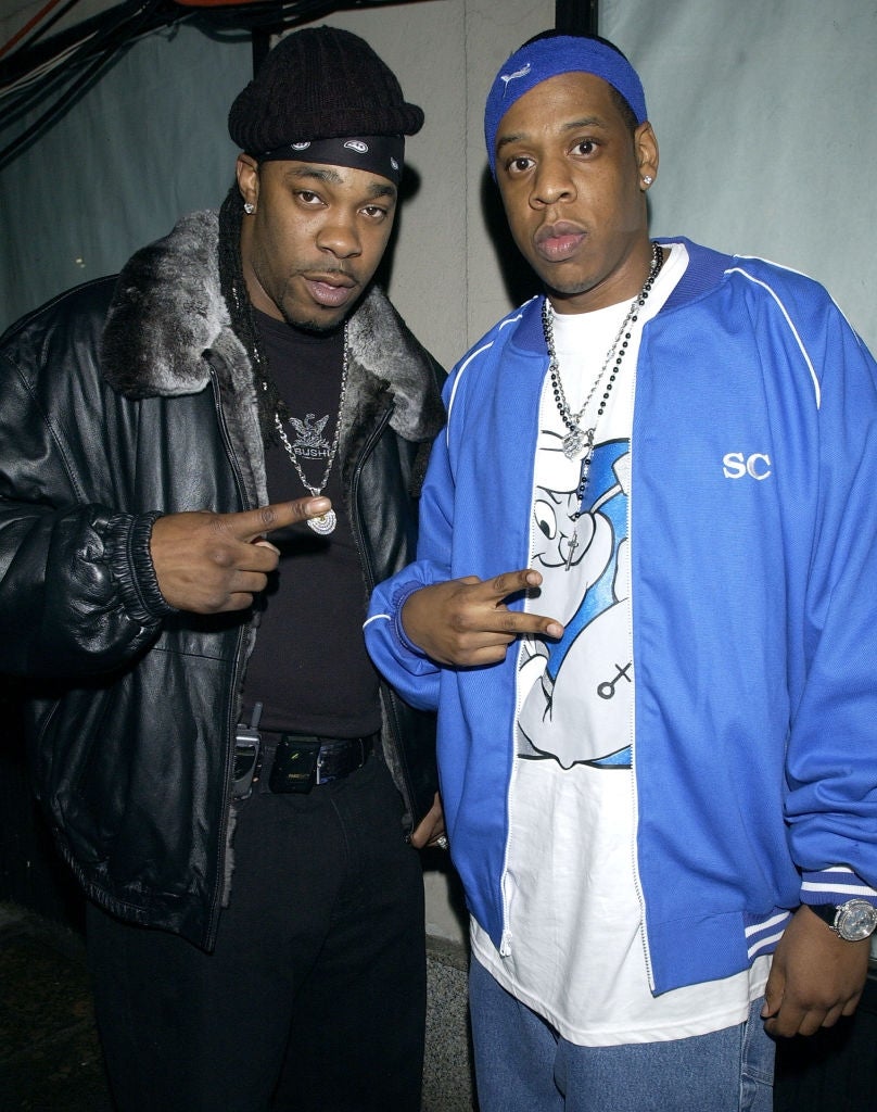 Jay-Z and Busta Rhymes in the early 2000s