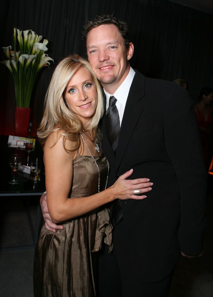 Matthew Lillard (right) and Heather Helm during Focus Features Golden Globes After Party at Beverly Hilton in Los Angeles.Credit: Charbonneau/WireImage for Focus Features