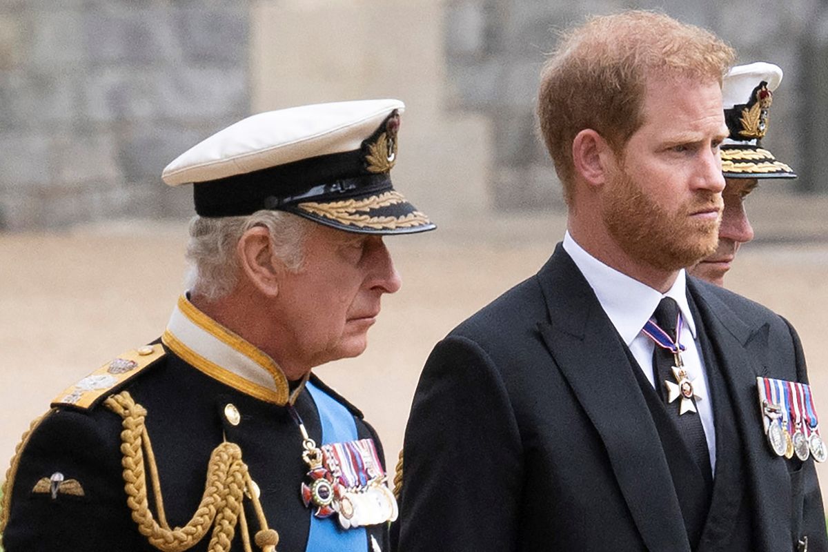 Prince Harry and King Charles 