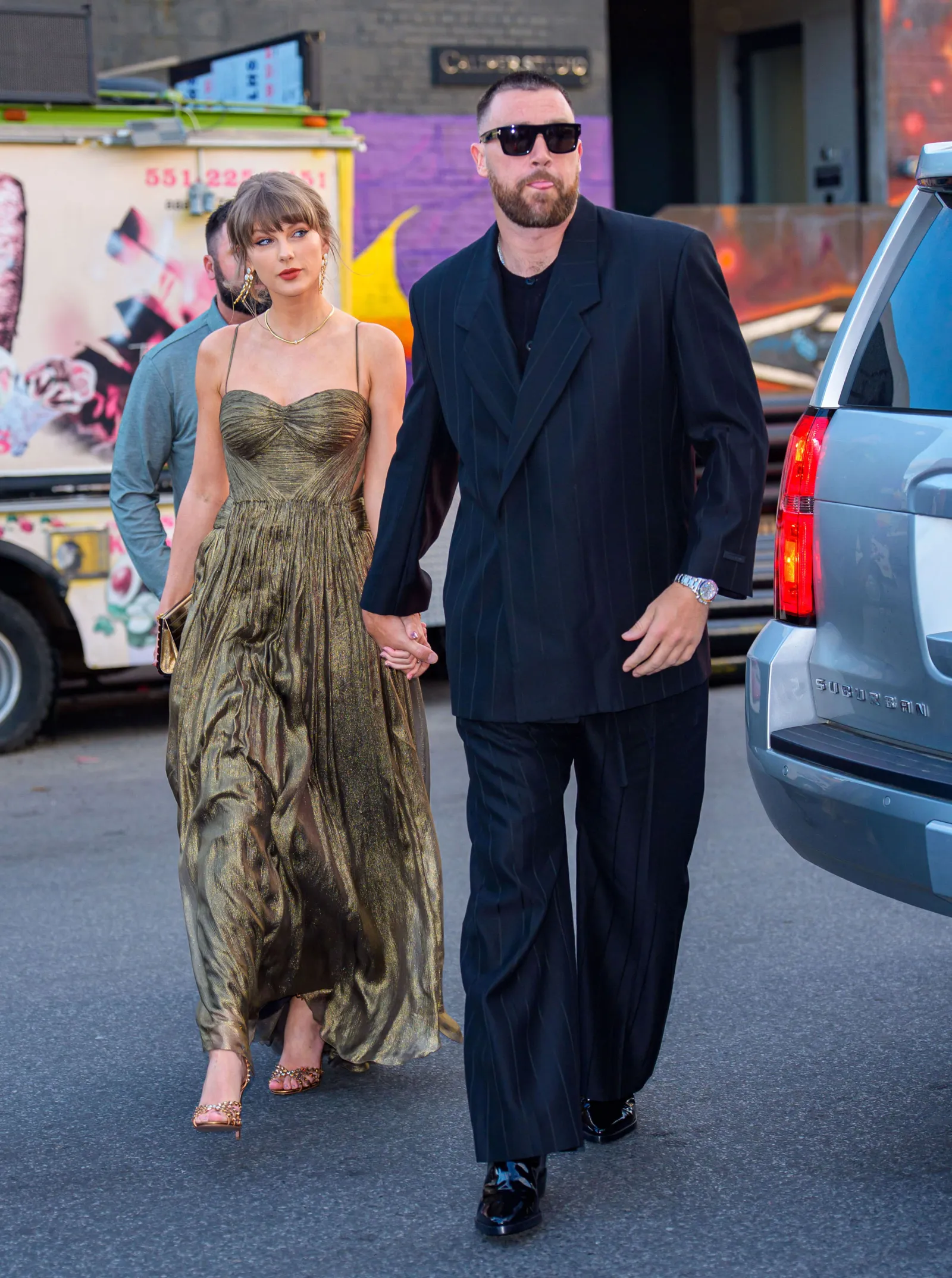 5/16/26 Taylor Swift and Travis Kelce are seen on May 16, 2026 in Brooklyn, New York City. (NYC)