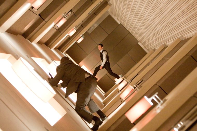 Films: Inception (2010) JOSEPH GORDON-LEVITT as Arthur in Warner Bros. Pictures and Legendary Pictures sci-fi action film INCEPTION, a Warner Bros. Pictures release.