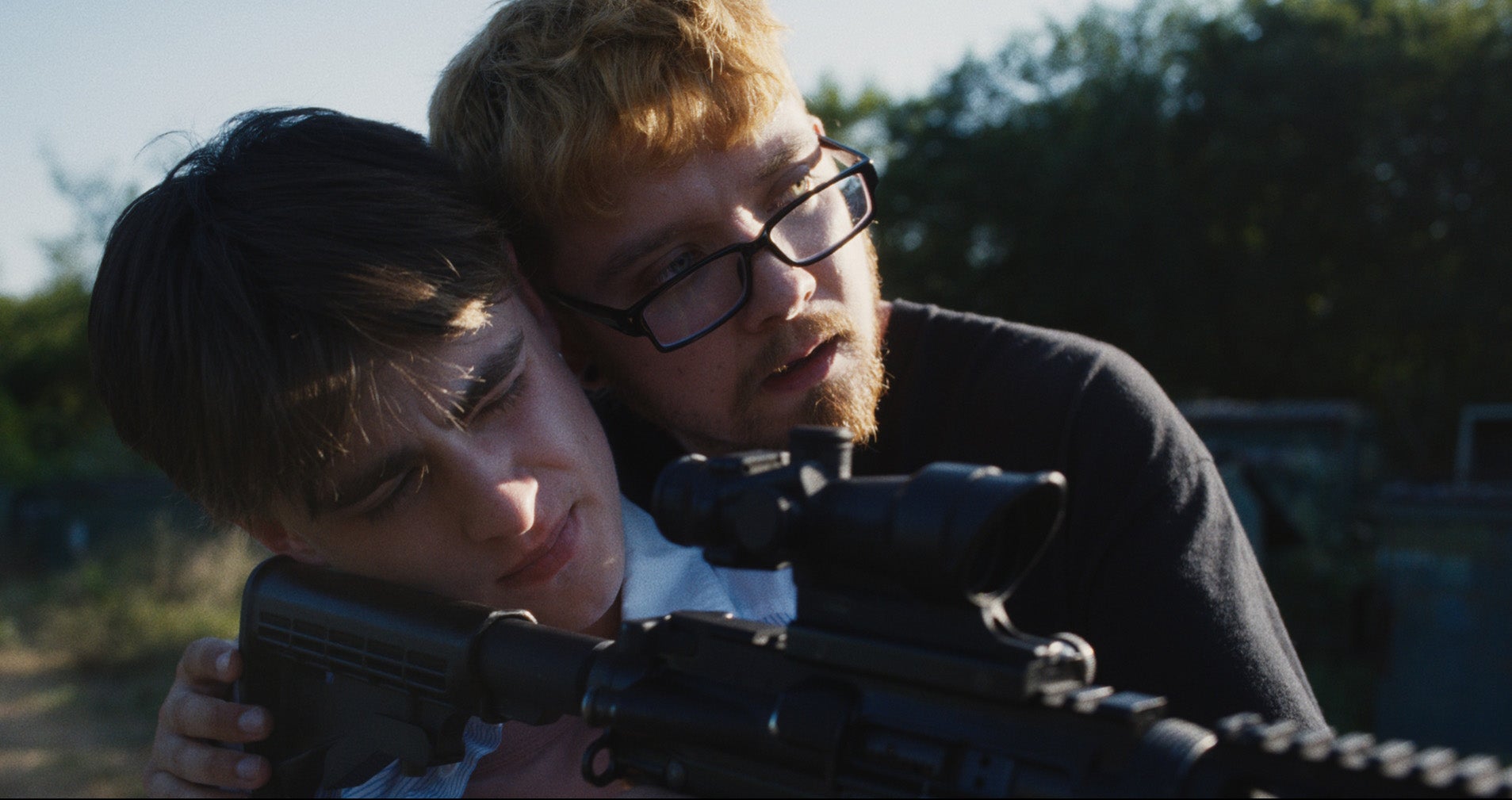 Asa Butterfield and Jaeden Martell in Our Hero, Balthazar