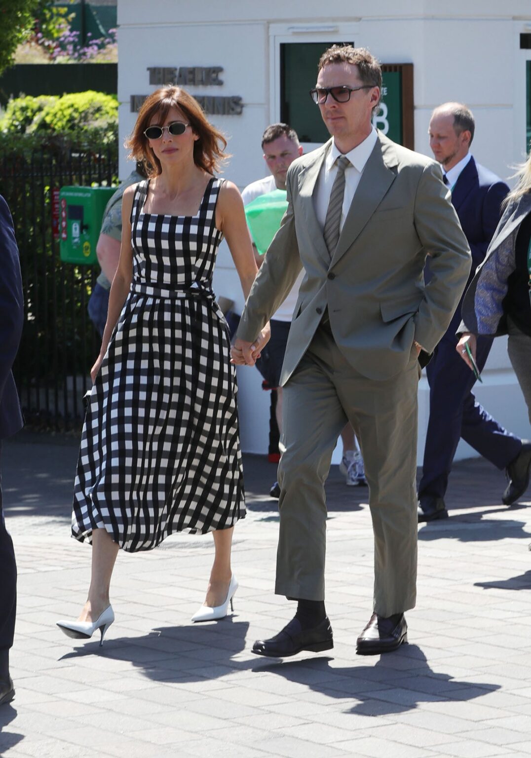 Wimbledon 2026 Celebrity Fashion: Every Courtside Look Benedict Cumberbatch and Sophie Hunter attend day nine of the 2026 Wimbledon Tennis Championships