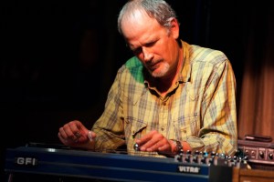 NASHVILLE, TN - JUNE 05: Bucky Baxter performs with his son, Rayland Baxter, at 3rd & Lindsley on June 5, 2011 in Nashville, Tennessee. (Photo by Erika Goldring/Getty Images)
