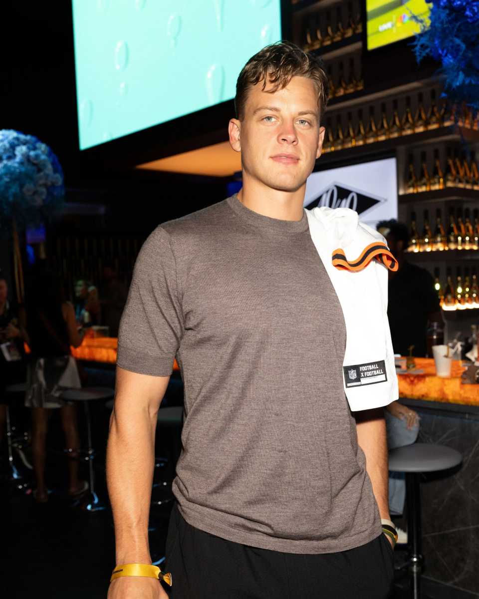 Joe Burrow at the 40/40 Club at Fanatics Fest.