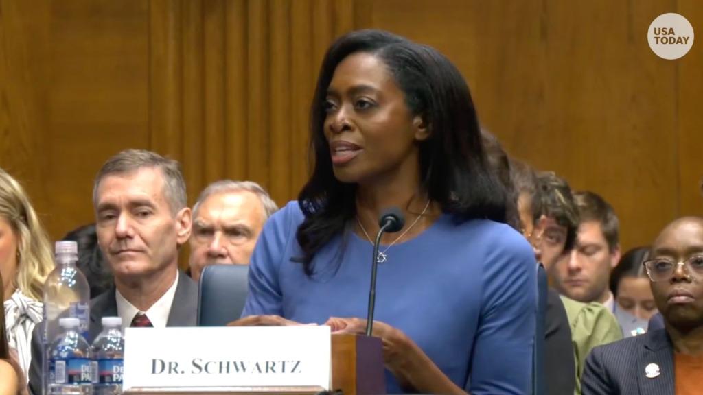 Erica Schwartz, Trump's pick to head the CDC, says 'abortion surveillance' would be 'critical' to her job at Senate hearing, raising legal questions