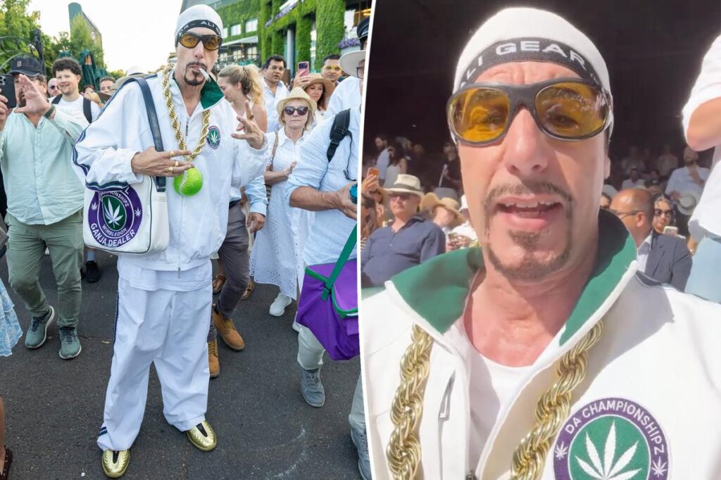 Sacha Baron Cohen shows up at Wimbledon dressed as iconic character Ali G Sacha Baron Cohen shows up at Wimbledon dressed as iconic character Ali G