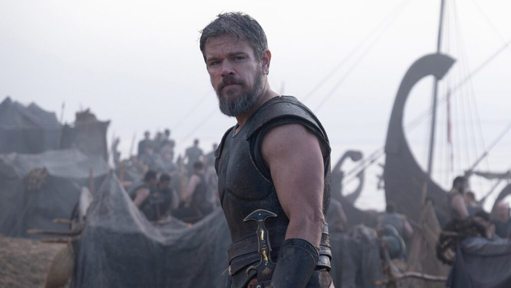 Why Matt Damon Had Female Stunt Double for Odyssey Scene Matt Damon is Odysseus in The Odyssey
