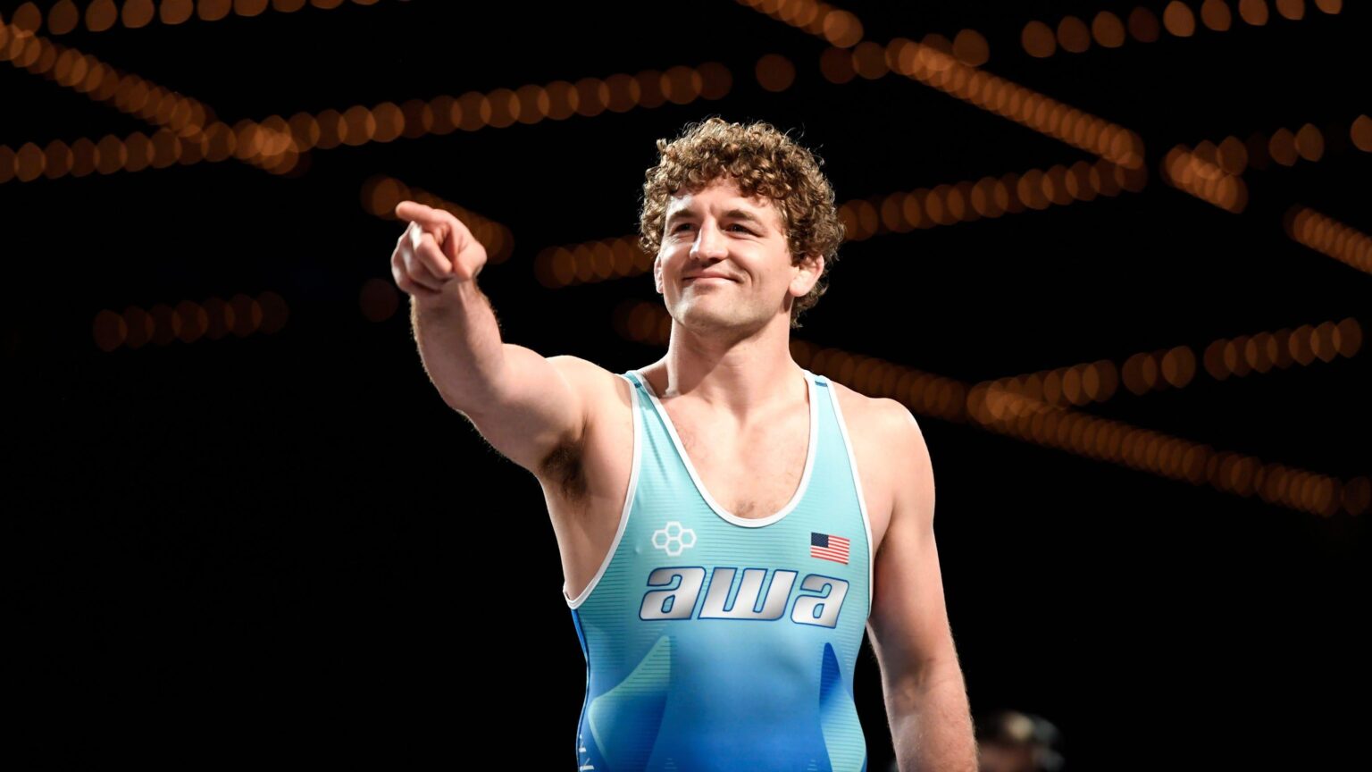 He nearly died a year ago. Now Ben Askren gets one more chance to wrestle
