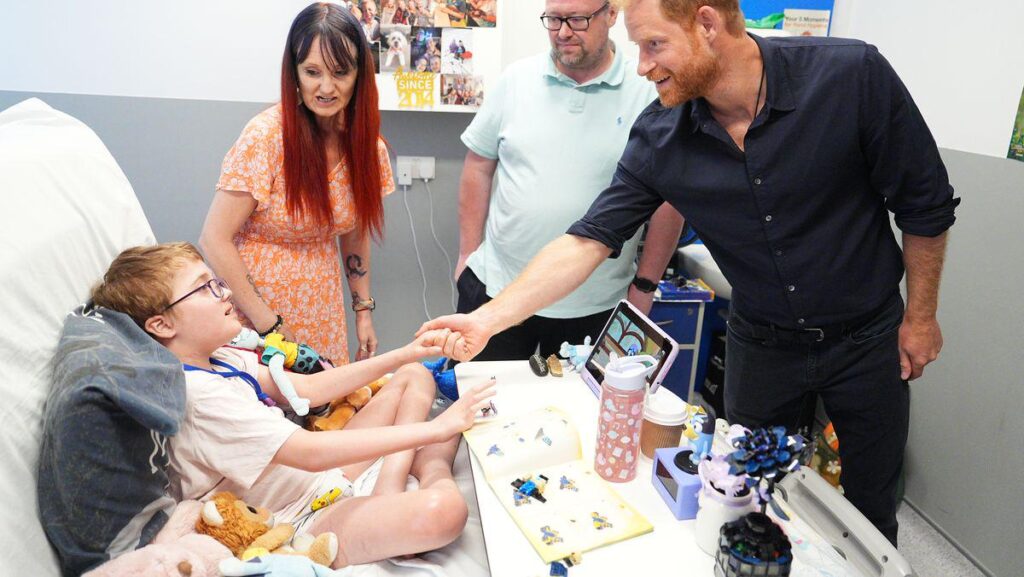 Prince Harry in Birmingham to meet inspirational nurse helping kids