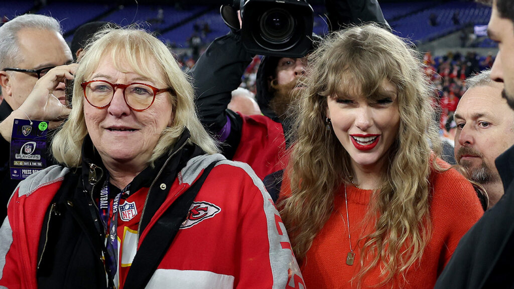 Donna Kelce Breaks Silence on Taylor Swift and Travis Kelce’s Wedding Donna Kelce and Taylor Swift