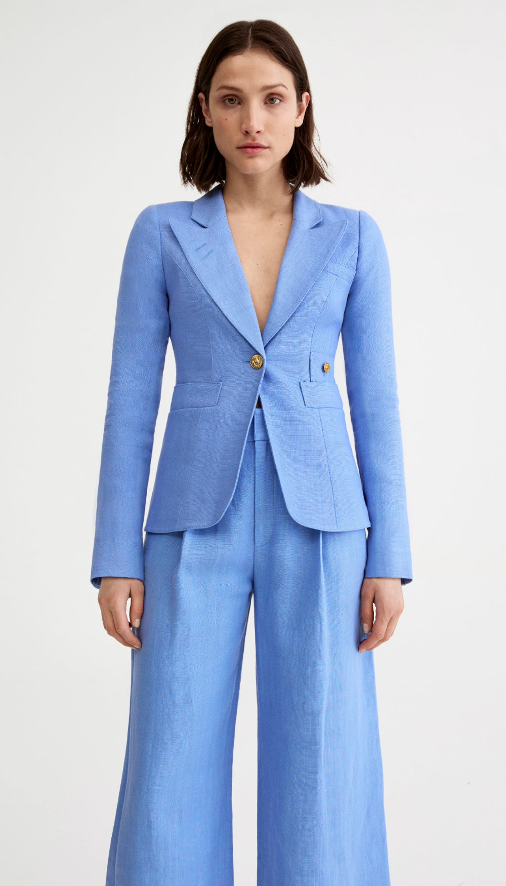 Linen Classic Duchess Blazer