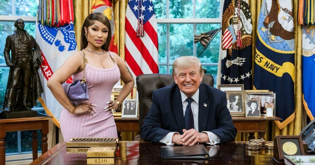 Nicki Minaj's meeting with Donald Trump as she's warned 'you are going to regret this' 🫪