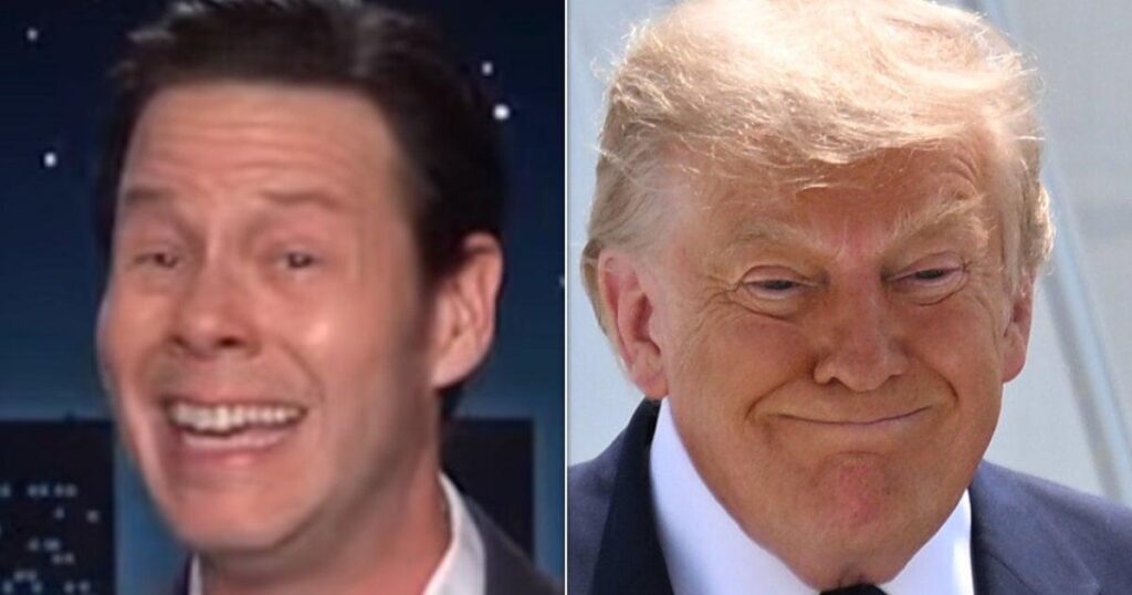 'Kimmel' Guest Host Ike Barinholtz Burns Trump With A Scathing Epstein Reminder