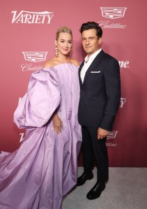 BEVERLY HILLS, CALIFORNIA - SEPTEMBER 30: (L-R) Katy Perry and Orlando Bloom attend Variety's Power of Women Presented by Lifetime at Wallis Annenberg Center for the Performing Arts on September 30, 2021 in Beverly Hills, California. (Photo by Emma McIntyre/Getty Images for Variety)