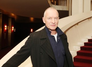 NEW YORK, NEW YORK - NOVEMBER 12: (EXCLUSIVE COVERAGE) Sting poses during a special announcement & performance of his musical