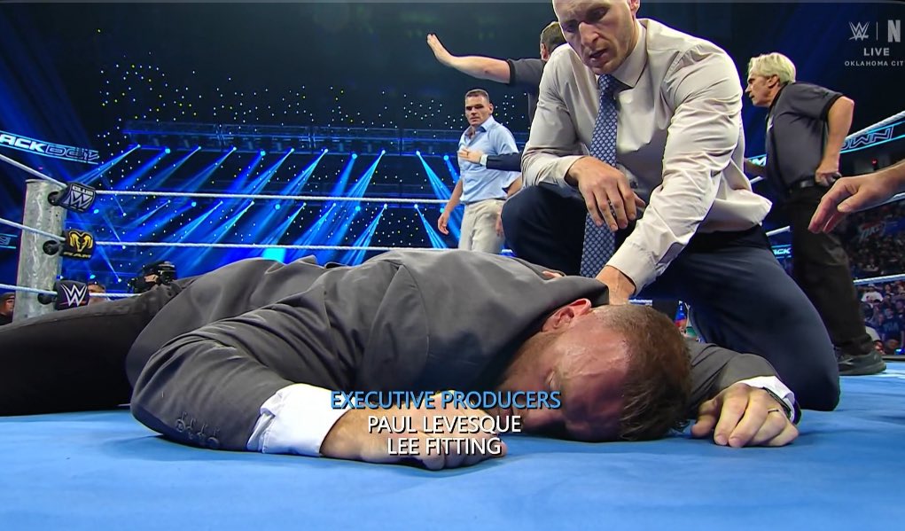 Gunther attacks Nick Aldis following WWE Saturday Night’s Main Event announcement Nick Aldis attacked by Gunther on WWE SmackDown